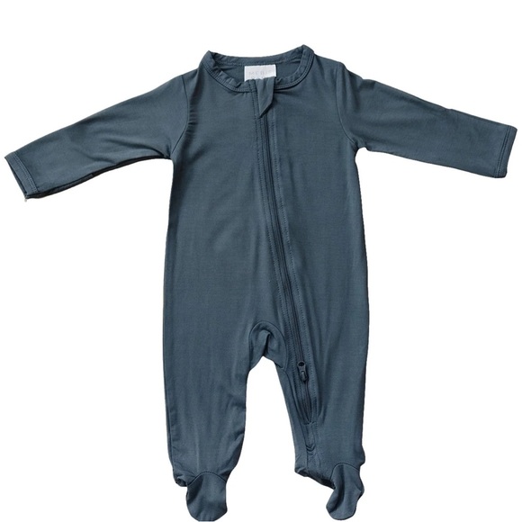 Mebie baby bamboo footie - Picture 1 of 2